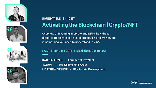 Activating the Blockchain | Crypto/NFT